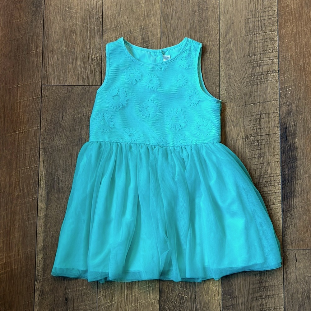 Cherokee Spring / Easter Mint Tulle Dress